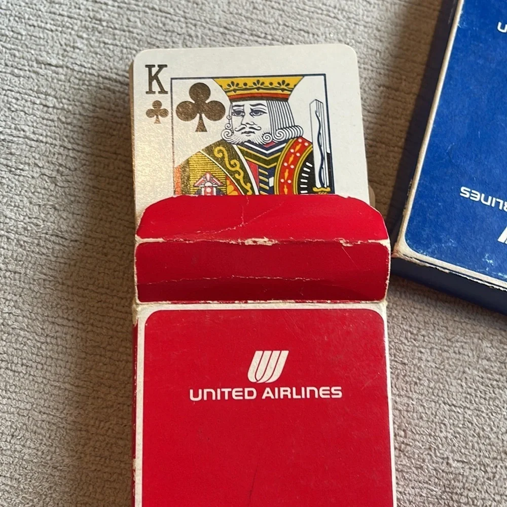 Vintage United airlines deck of playing cards